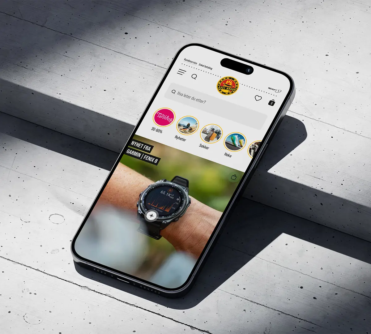 En moderne nettbutikkopplevelse for Axel Bruun